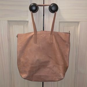 ABLE Abera Crossbody Tote in Dusty Rose